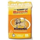 Super Benek Economic Active bentoniitti -paakkuuntuva kissanhiekka, hajusteeton, pölytön, 25 l