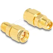 DeLOCK 12104, SMA, SMA plug, SMA jack, Uros, Naaras, Kulta