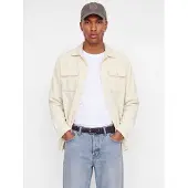 Jack & Jones Jjeregent Cord Overshirt Ls Sn - Cream - M
