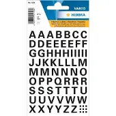 Herma Letters 10mm A-Z weatherproof film black 1 sheet (4158)