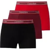 Calvin Klein Underwear Bokserishortsit verenpunainen / burgundin punainen / musta