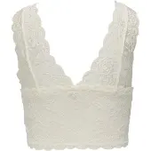 ONLY Onlchloe Lace Bra Acc - White - L