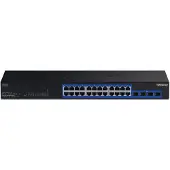 Trendnet Switch 24-Port Gigabit Switch with 2 x 10G SFP+ Slots
