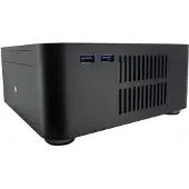 Inter-Tech A80S -mini-ITX-kotelo, musta