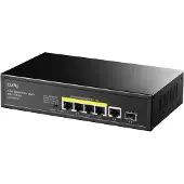 Cudy GS1005PTS1, Gigabit Ethernet (10/100/1000), Gigabitti Ethernet, Täysin kaksipuolinen, Power over Ethernet -tuki, Telineasennus, Seinäkiinnitteine