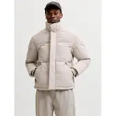 Jack & Jones Talvitakki 'JJSoho' beigenharmaa