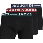Jack & Jones Bokserishortsit 'SENSE' tummansininen / tummanruskea / tummanvihreä / musta