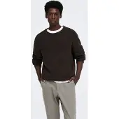 Only & Sons Onsjames Cutline Rlx Crew Knit - Brown - XXL