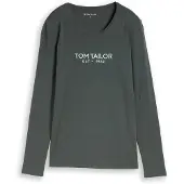 Tom Tailor Paita oliivi / vaaleanvihreä