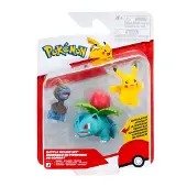 Pokémon Battle Figuuri Pikachu Ivysaur & Deino 3-pack