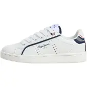 Pepe Jeans for boy. PBS000009 Trainers Player Young white (38), Flat, Laces, Casual, children's fashion