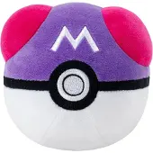 Pokémon Pehmo Pokeball 10cm Master Ball