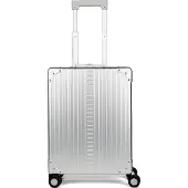 Aleon Business-sarjan 4-pyöräinen käsimatkatavara, Alumiini, 55 cm Harmaa