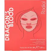 Rodial Dragon's Blood Hyaluronic Jelly Mask Kangasnaamio 4 x 34 g