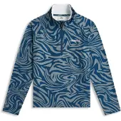 O'Neill Fwc'Cruz Printed Kids Half-Zip Fleeceneule sininen, 140