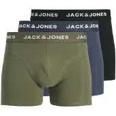 Jack & Jones Jacbenja Solid Trunks 3 Pack Styd - Black - L