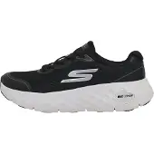 SKECHERS Matalavartiset tennarit 'GO WALK MAX CUSHIONING FLEX' hopeanharmaa / musta