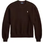 Ralph Lauren Arctic Fleece-Knt-Sweatshirt - Brown - S