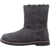 Birkenstock Uppsala Zip Shearling Leve - Grey - 39