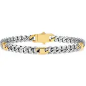 Nomination Bold Steel kaksivärinen teräsrannekoru Small 133201/031