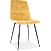 AC-DÉCO 4-osainen tuolisarja Mila, vaaleankeltainen