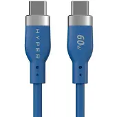 Targus HyperJuice Flex USB-C -kaapeli, 60 W, 1,52 m, sininen