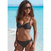 LASCANA Bikini kulta / musta