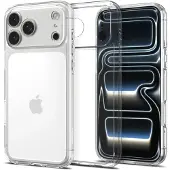 Spigen iPhone 17 Pro/18 Pro Ultra Hybrid Suojakuori - Kristallinkirkas