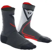 Dainese Thermo Mid Moottoripyöräsukat Musta/Punainen unisex, size 42-44