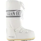 Moon boot Unisex Icon Nylon White Lämpövuoratut kengät 42/44
