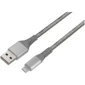 Dacota Platinum USB-lightning kaapeli 1M, harmaa