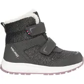 Viking Talvikengät - Varusta Glitter Warm WP 2V - Hiili/Dusty - - 23 - Talvikengät