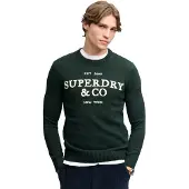 Superdry Applique Graphic Jumper Villapaita