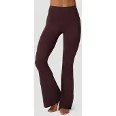 ICANIWILL Nimble No-Rise Flared Tights Espresso