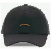 Paul & Shark Men's Woven Baseball Cap - Black - L