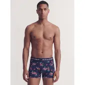 Jack & jones Bokserishortsit 'JAC Lamine' laivastonsininen / taivaansininen / beigenharmaa / musta