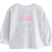 Next Paita meleerattu harmaa / vaalea pinkki / viininpunainen