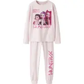 Name it Yöpuku 'NKFARA KPOP' lila / vaaleanpunainen / roosa / musta