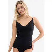 Sloggi Go Blush Spaghetti Top - Black - XL