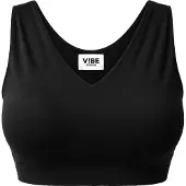 V!BE STUD!OS Urheilurintaliivit musta