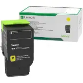 Lexmark 78c2uye contract-toner cartridge yellow ultra high yield