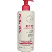 Topicrem Kosteuttava maito - - Les Essentiels - 500ml - 24h kosteutus - Kuiva ja kuivunut iho