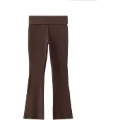 Mango KIDS Leggingsit 'SKIN' tummanruskea