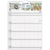 Mayland Familiekalender Otto Dickmeiss & Lilja Scherfig 6 kol. A3 2027