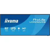Iiyama LH9252UWS-B1AG, Kioskimalli, 2,34 m (92"), LCD, 5120 x 2160 pikseliä, Wi-Fi, 24/7