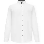 Bruun & Stengade Bs Andani Modern Fit Shirt - White - 44