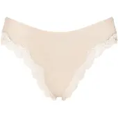 Cfab Stringit 'Lace Tanga' beige