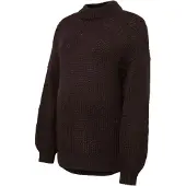 Vero moda Maternity Neulepaita 'VMMAYBE' tummanruskea