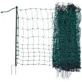 Kerbl CampingNet 20 metriä 80cm vihreä tuplaneula