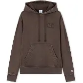 Champion Hooded Sweatshirt - Brown - L